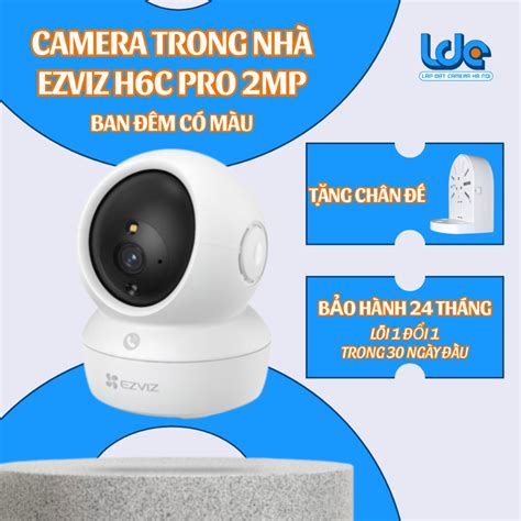 H6C pro 2MP Camera WIFI EZVIZ CS H6C 1080P Tích hợp nút gọi mẫu