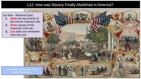 Slavery Abolished Teaching Resources