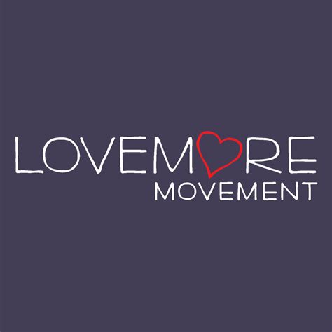 Mens Lovemore Movement Logo Tee Lovemore Movementlovemore Movement