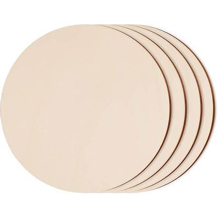 Amazon Round Wood Discs For Crafts Audab Pack Inch Wood