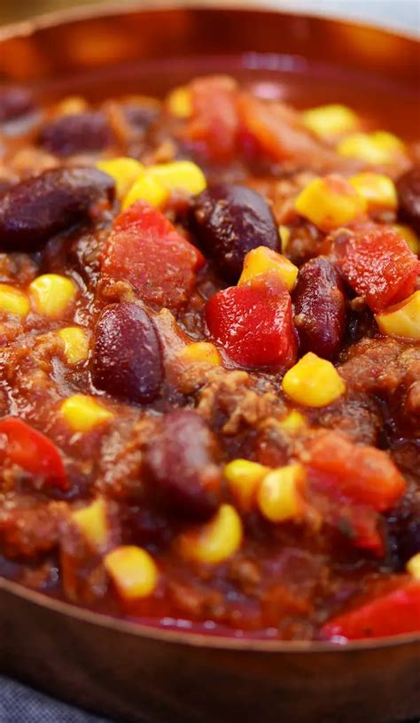 Slow Cooker Mexican Chili Recipe – MY EDIBLE FOOD