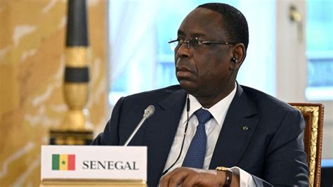 President Macky Sall Rules Out Third Term Re Election Bid Spelling