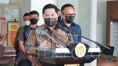 Kata Erick Thohir Soal Hukuman Mati Kasus Asabri Dan Seumur Hidup Di