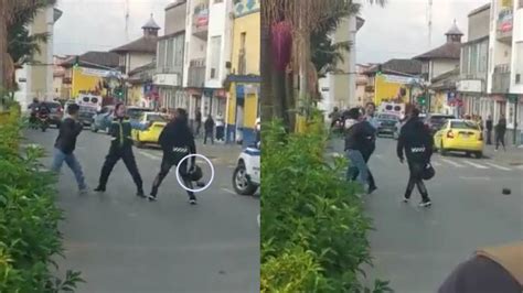 Motociclistas Y Un Agente De Tránsito Se Fueron A Los Golpes Chicanoticias Noticias Líder En