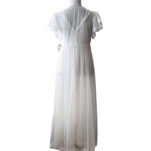 Tosca Lingerie Intimates Sleepwear Vintage Tosca Lingerie Womens New Flaw White Lace