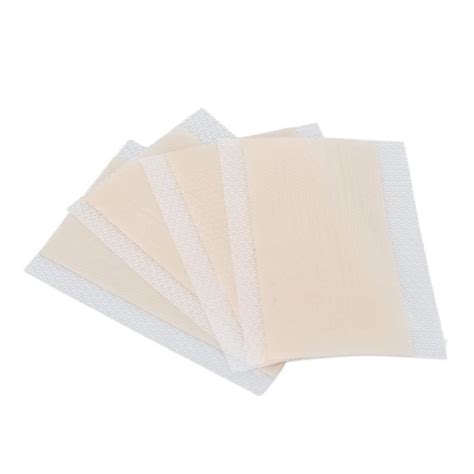 Feuilles De Retrait De Cicatrice En Silicone Feuilles D Enl Vement De