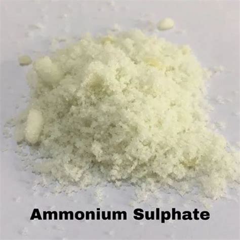 White Ammonium Sulphate Packaging Type Bag At Rs Kilogram In