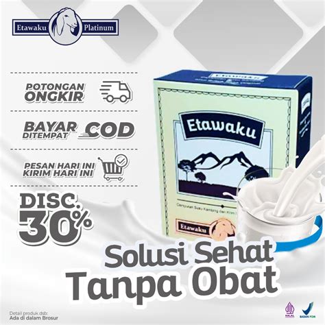 Jual Etawaku Platinum Susu Kambing Etawa Bubuk Original Untuk Masalah