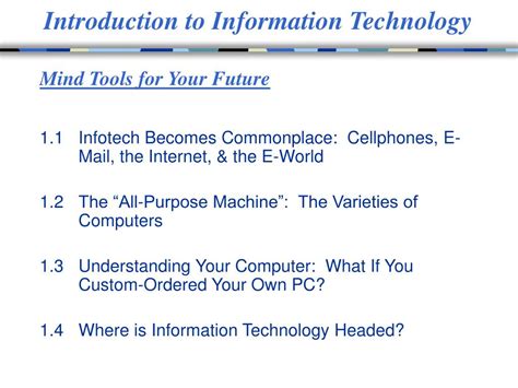 Ppt Introduction To Ict And Programming Lecture Introduction To