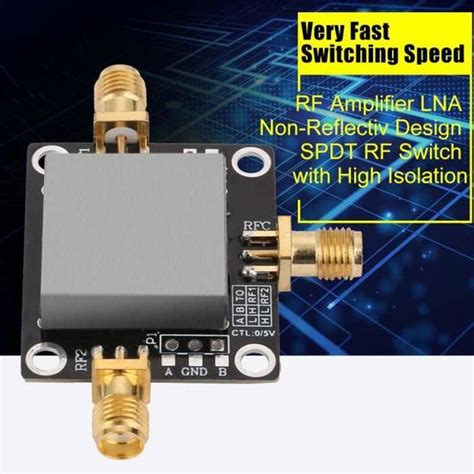 Cikonielf Amplificateur Rf Lna Amplificateur Rf Dc Ghz Lna Commutateur