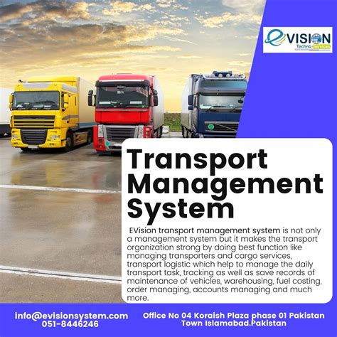 Integrated Transport Management System TMS Evision System Blog