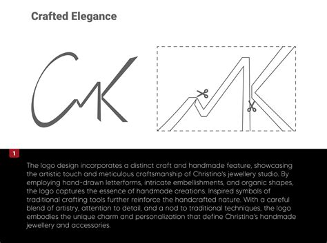 cmk logo design process behance