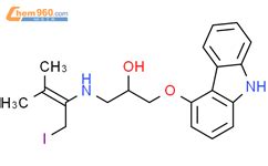 H Carbazol Yloxy Iodo Methylbut En Yl Amino Propan