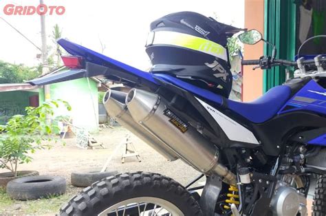 Pasang Knalpot Double Muffler Di Yamaha Wr 155r Modal Rp 2 Jutaan