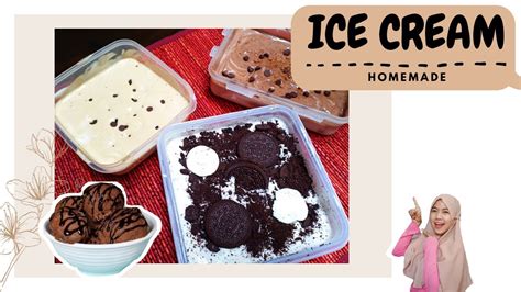 Homemade Ice Cream Resep Es Krim Lembut Anti Gagal Adonan Untuk