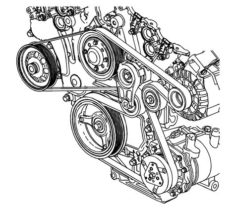 07 Buick Lucerne Serpentine Belt Diagram