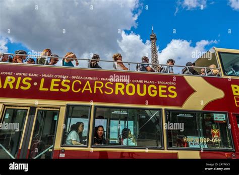 Sightseeing bus in Paris, France, Europe Stock Photo - Alamy