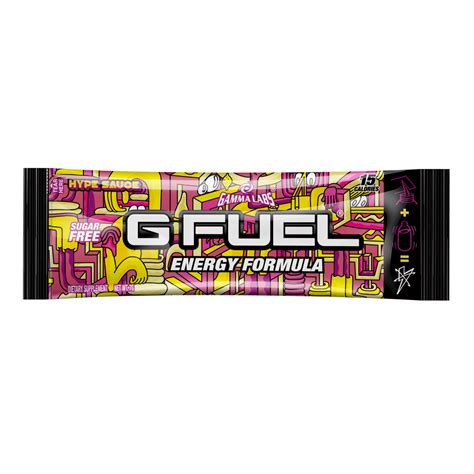 Hype Sauce G Fuel Energy Formula Single Serve Gamer Fuel