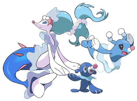 728 730 Popplio Evolution By Torathor On Deviantart