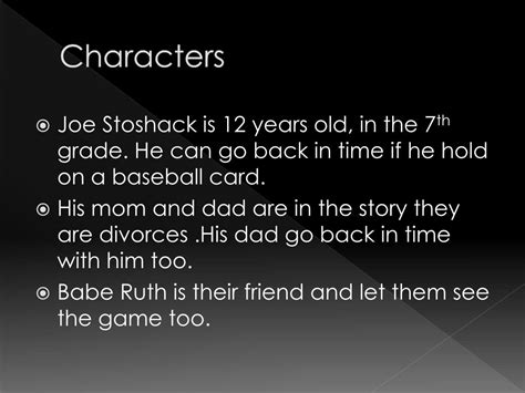 PPT Babe ME BY Dan Gutman FICTION 2000 PowerPoint Presentation ID 2781602