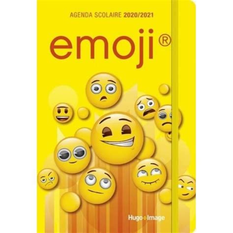 Agenda Scolaire Emoji Edition Cdiscount Beaux Arts Et