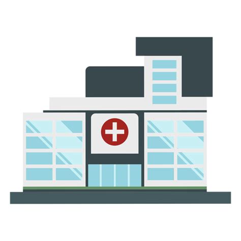 Design Png E Svg De Prédio Simples De Hospital Para Camisetas😻 Descubra