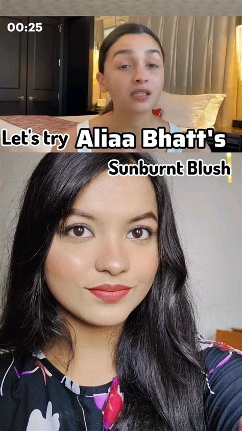 Alia Bhatt Sunburnt Look Simple Makeup Natural Makeup Makeup Routine