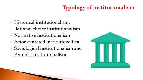 Institutional Theory Ppt