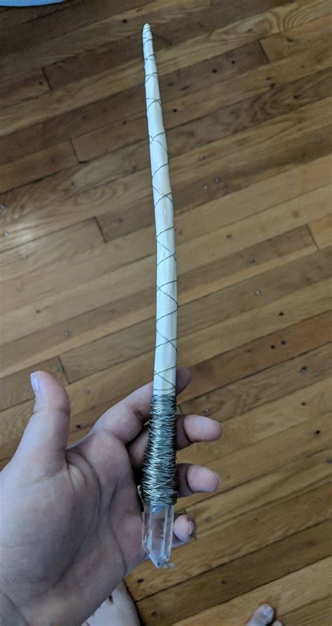 I Made My First Wand Willow Wicca