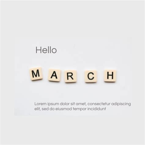 New Month Template Postermywall