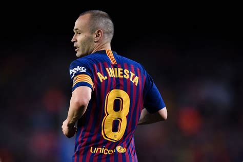 Football Legends Andr S Iniesta