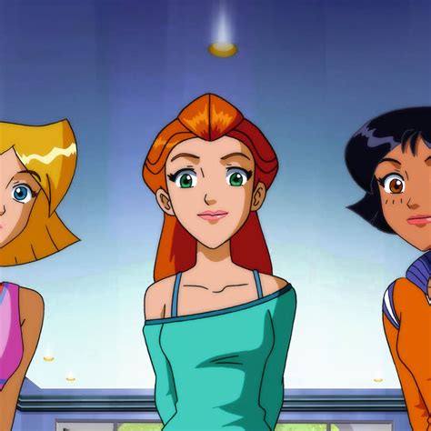 Sam Totally Spies Sticker Totally Spies Alex Clover 2000s Cartoon Cartoon Cartoon Stickers