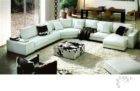 Modern Design Sofa Large L Shaped Corner Sofa Set | Modern leather ...