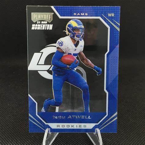 Tutu Atwell Chronicles Playoff Momentum Rookie Rc Pmr Los