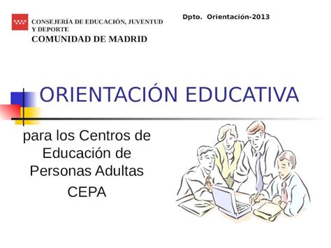 Ppt Orientaci N Educativa Para Los Centros De Educaci N De Personas