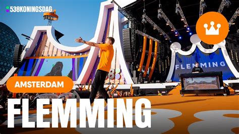 Flemming Amsterdam Live Koningsdag Youtube