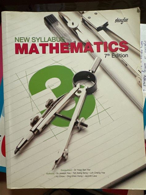 Shinglee Sec New Syllabus Mathematics Th Edition Hobbies Toys