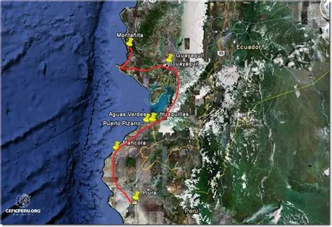 Mira El Mapa De La Frontera Per Ecuador Enero Ceficperu Org