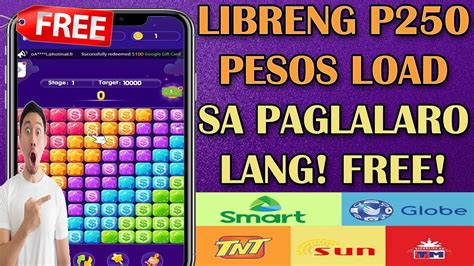 Libreng P Pesos Load Sa Paglalaro Lang Smart Sun Tnt Globe Tm