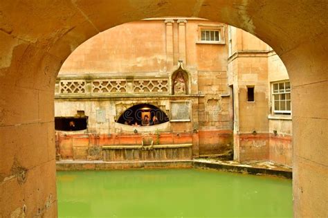 Bath England May 30 2024 The Roman Baths Editorial Photography