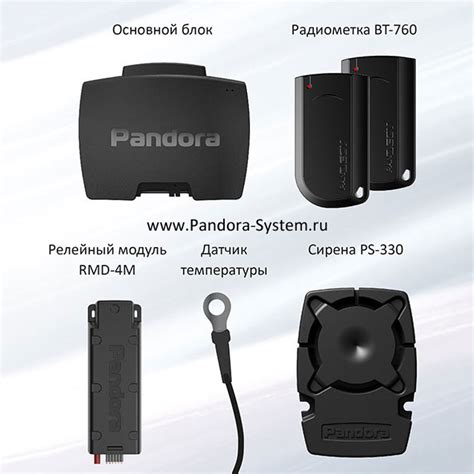 Pandora VX 4G v2 | купить сигнализацию с автозапуском в Москве: цена с ...