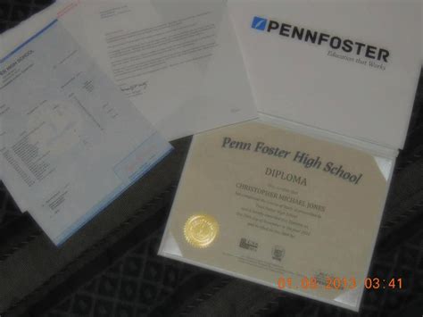 Very Nice Christopher Congratulations Penn Foster High School