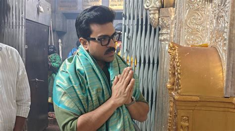 Ram Charan Turns Spiritual Prays At Chamundeshwari Temple Telugu