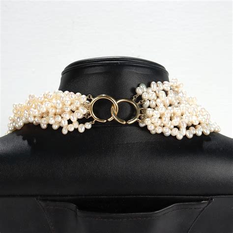 Signed Tiffany And Co Paloma Picasso K Gold And Cultured Pearl