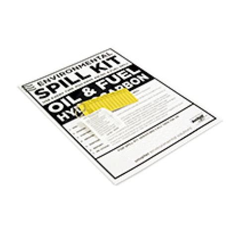 Spill Kits Label Stickers - For General Purpose Spill Kits, Hazchem or ...