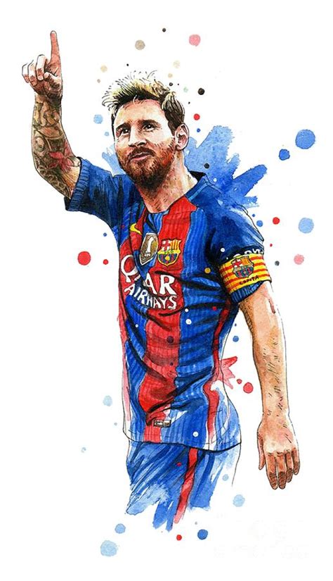 Lionel Messi Pop Art