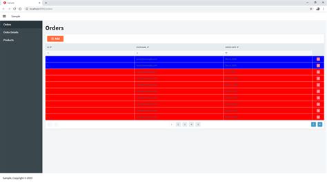 Datagrid Change Row Color Based On Value In Row Angular Radzen