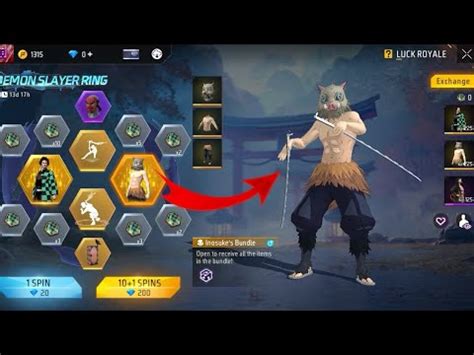 Demon Slayer Ring New Event Rewards Full Details Garena Freefire Max