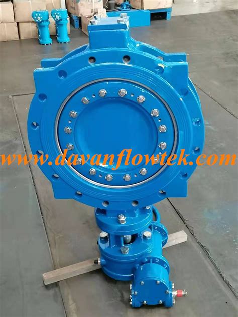 Factory Ductile Iron Ggg50 EPDM Seat Bare Shaft Flanged Double