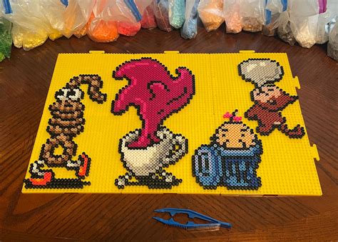 Earthbound Perler Bead Bubble Monkey Perler Bead By Jnjfranklin On